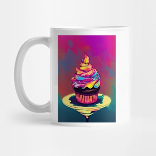 Rainbow muffin Mug